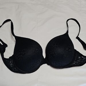 PINK Victoria's Secret Black Lace Bra